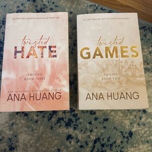 Twisted Series Books - Pink and Gold